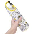 Japan Peanuts Plastic Bottle Holder - Snoopy : 75th Anniversary Comic Yellow - 2