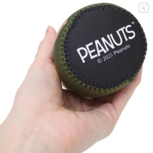 Japan Peanuts Plastic Bottle Holder - Snoopy : Kids Dark Green - 4