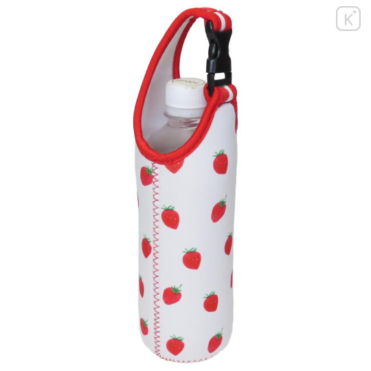 Japan The Bear's School Plastic Bottle Holder - Jackie Strawberry - 2