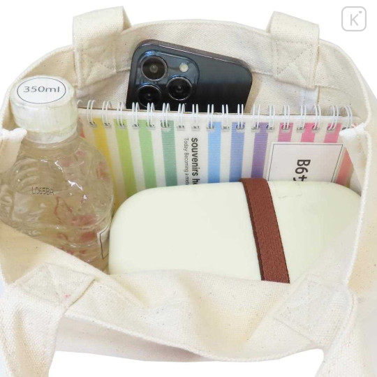 Japan Peanuts Mini Tote Bag - Snoopy & Woodstock : Music - 3