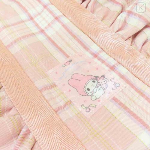 Japan Sanrio Shoulder Crossbody Bag - My Melody : 50th Anniversary Frill Pink - 4