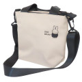 Japan Miffy × Outdoor Shoulder Crossbody Bag - Miffy : Beige Black - 2