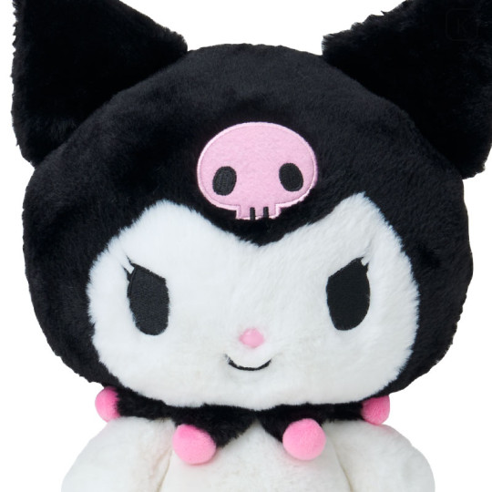 Japan Sanrio Original Standard Stuffed Toy (L) - Kuromi - 3