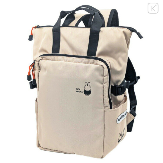 Japan Miffy Outdoor Backpack - Miffy : Beige - 1