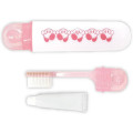 Japan Kirby Toothbrush Set - Kirby : Play With Waddle Dee Light Pink - 2