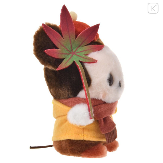 Japan Disney Store Urupocha-chan Plush - Mickey : Autumn Maple Leaf - 2