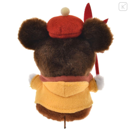 Japan Disney Store Urupocha-chan Plush - Mickey : Autumn Maple Leaf - 3