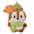 Japan Disney Store Urupocha-chan Plush - Chip : Autumn Maple Leaf - 1