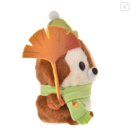 Japan Disney Store Urupocha-chan Plush - Chip : Autumn Maple Leaf - 2