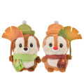 Japan Disney Store Urupocha-chan Plush - Chip : Autumn Maple Leaf - 4