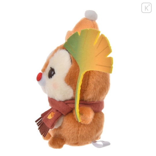 Japan Disney Store Urupocha-chan Plush - Dale : Autumn Maple Leaf - 2