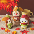 Japan Disney Store Urupocha-chan Plush - Dale : Autumn Maple Leaf - 6