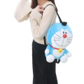 Japan Doraemon Plush Backpack - Big Smile - 4