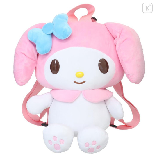 Japan Sanrio Plush Backpack - My Melody : Sitting - 1