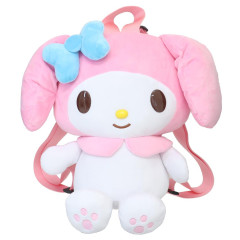 Japan Sanrio Plush Backpack - My Melody : Sitting