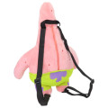 Japan Spongebob SquarePants Plush Backpack - Patrick Star : Sitting - 2