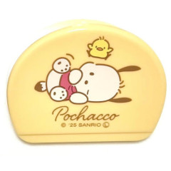 Japan Sanrio Magnet Clip - Pochacco : Light Orange