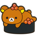 Japan San-X Rubber Magnet - Rilakkuma : Anytime Sushi Salmon Roe Gunkan - 2