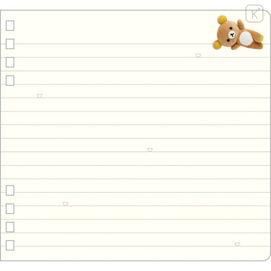 Japan San-X Square Notebook - Rilakkuma : Photo Series - 2