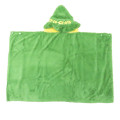 Japan Moomin Fluffy Hooded Blanket - Snufkin : Green - 2