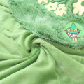 Japan Moomin Fluffy Hooded Blanket - Snufkin : Green - 3