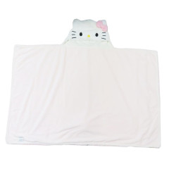 Japan Sanrio Fluffy Hooded Blanket - Hello Kitty : Pink