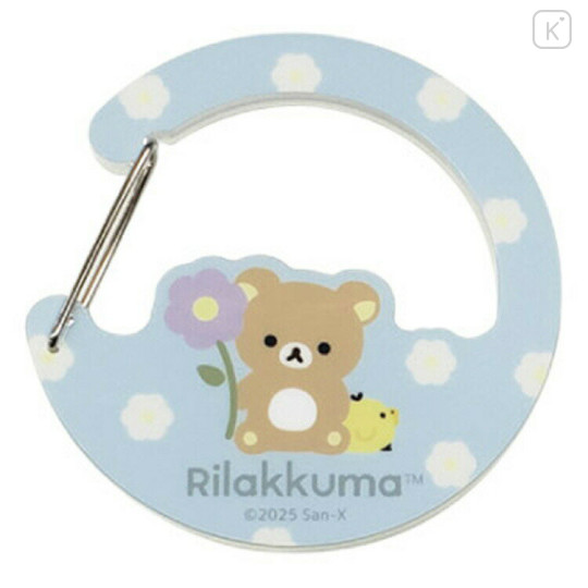 Japan San-X Acrylic Carabiner - Kiiroitori & Rilakkuma - 1