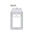Japan San-X Instant Photo Keychain - Korilakkuma - 2