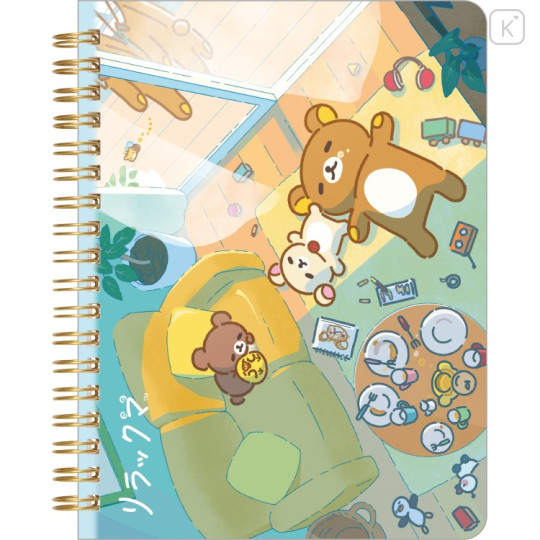Japan San-X B6SP Notebook - Rilakkuma : Rilakkuma Stay with Me Relax - 1