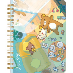Japan San-X B6SP Notebook - Rilakkuma : Rilakkuma Stay with Me Relax