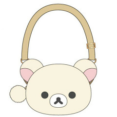 Japan San-x Plush Pochette - Korilakkuma : Clear Window