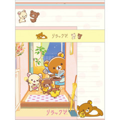 Japan San-X Letter Envelope Set - Rilakkuma : Rilakkuma Stay with Me Cooking