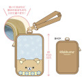 Japan San-X Fluffy Plush Pouch - Rilakkuma - 2