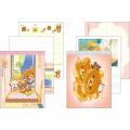 Japan San-X Mini Notepad Set - Rilakkuma : Rilakkuma Stay with Me - 1