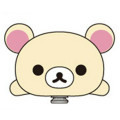 Japan San-X Lying Down Plush Toy Clip - Korilakkuma - 1