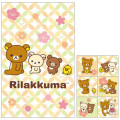 Japan San-X Mini Envelope Set - Rilakkuma : Rilakkuma Stay with Me - 4