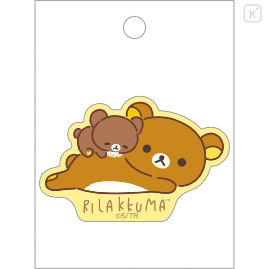 Japan San-X Smartphone Sticker - Chairoikoguma & Rilakkuma : Rilakkuma Stay with Me Relax - 2