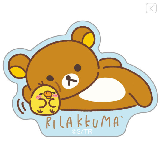 Japan San-X Smartphone Sticker - Kiiroitori & Rilakkuma : Rilakkuma Stay with Me Intimate - 1