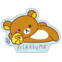 Japan San-X Smartphone Sticker - Kiiroitori & Rilakkuma : Rilakkuma Stay with Me Intimate