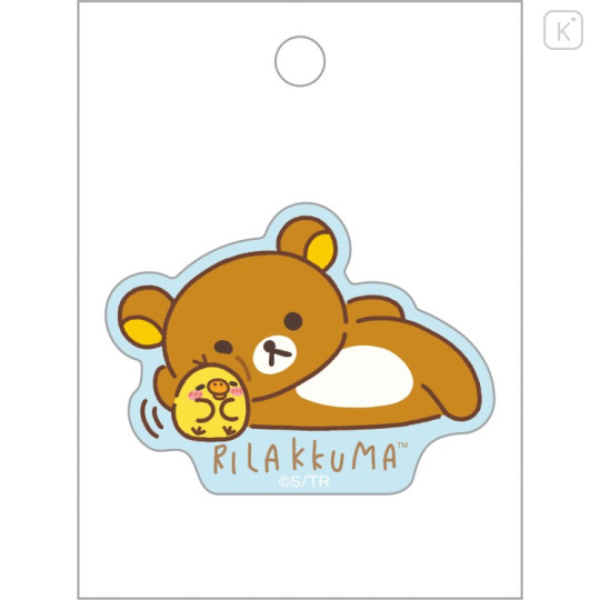 Japan San-X Smartphone Sticker - Kiiroitori & Rilakkuma : Rilakkuma Stay with Me Intimate - 2