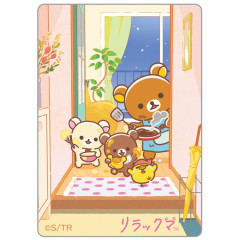 Japan San-X Smartphone Sticker - Rilakkuma : Rilakkuma Stay with Me Cooking