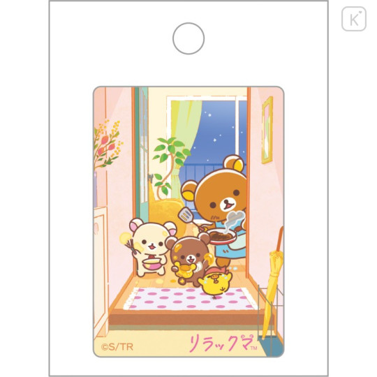Japan San-X Smartphone Sticker - Rilakkuma : Rilakkuma Stay with Me Cooking - 2