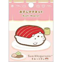 Japan San-X Rubber Magnet - Sumikko Gurashi : Anytime Sushi Shirokuma