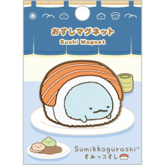 Japan San-X Rubber Magnet - Sumikko Gurashi : Anytime Sushi Tokage