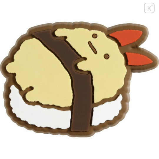 Japan San-X Rubber Magnet - Sumikko Gurashi : Anytime Sushi Ebifurai no Shippo Fried Shrimp Tail - 2