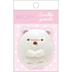 Japan San-X Smartphone Sticker - Sumikko Gurashi : Shirokuma Photo Series Touching