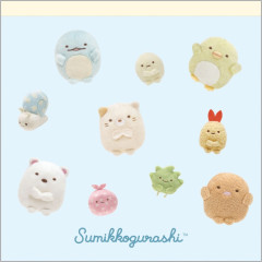 Japan San-X Square Memo Pad - Sumikko Gurashi : Photo Series Blue