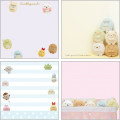 Japan San-X Square Memo Pad - Sumikko Gurashi : Photo Series Blue - 2