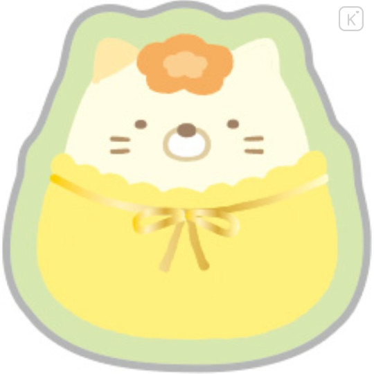 Japan San-X Drop Seal Bits - Sumikko Gurashi : Anytime Sushi Gold Foil - 2