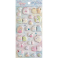 Japan San-X Marshmallow Stickers - Sumikko Gurashi : Squishy Rhinestones Ribbon - 1